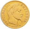 Купить Франция 10 франков (francs) 1862 BB  знак монетного двора: "BB" - Страсбург