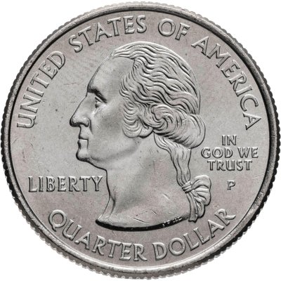 купить США 1/4 доллара (квотер, 25 центов) 2004 "Штат Флорида", знак монетного двора "D" - Денвер