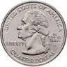 Купить США 1/4 доллара (квотер, 25 центов) 2004 "Штат Флорида", знак монетного двора "D" - Денвер