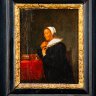 Купить Картина "Гордость"  (по работе Адрианна Брауэра (1605-1638), фламандская школа), неизвестный художник, дерево, масло, Западная Европа, 1860-1890 гг.