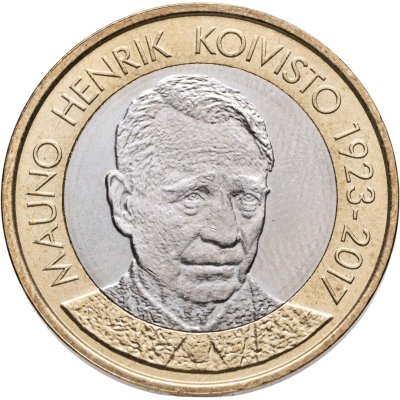 купить Финляндия 5 евро (euro) 2018 Президенты Финляндии - Мауно Койвисто (1982-1994)