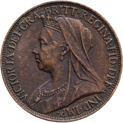 купить Великобритания 1 фартинг (farthing) 1899