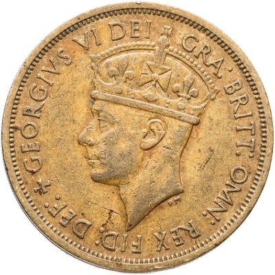 купить Британская Западная Африка 2 шиллинга (shillings) 1949 KN