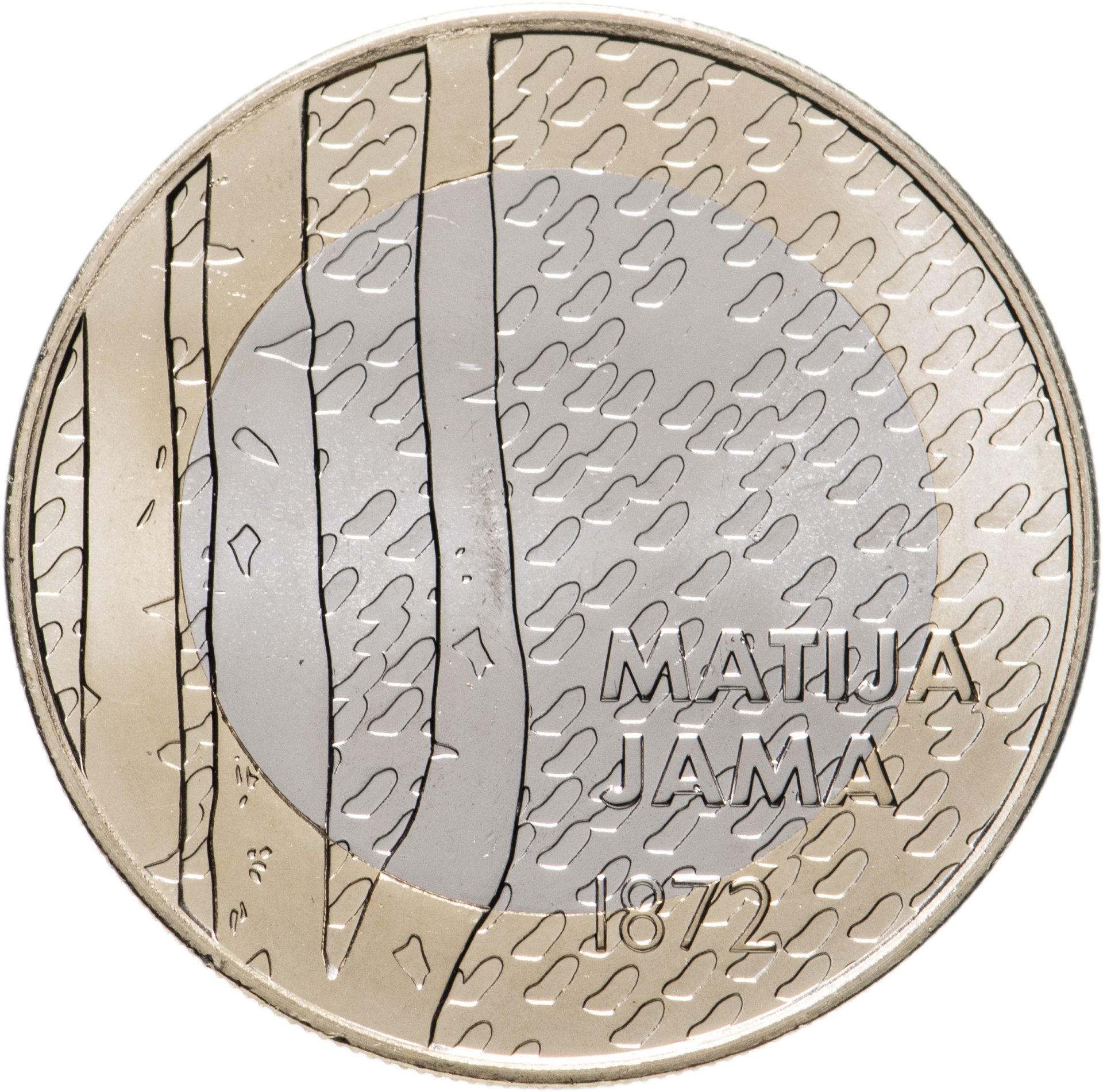 2022 Словения Матия Яма монета 3 евро! 