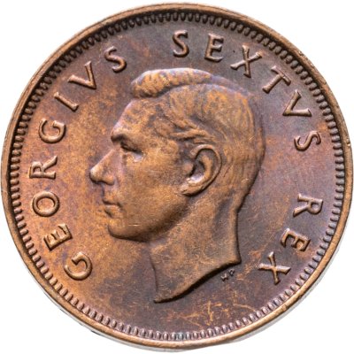 купить ЮАР 1/4 пенни (penny) 1952
