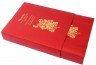 Купить Острова Кука набор из 4-х монет 1 доллар 2008  "Пионы - цветы небесной красоты"