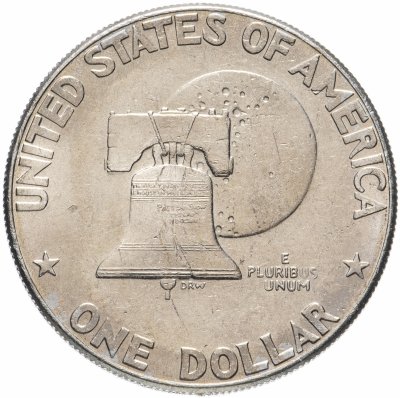 купить США 1 доллар (dollar) 1976 D "200 лет независимости США" (1-й тип)