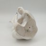 Купить Статуэтка "Белый медведь сидящий", скульптор Воробьев Б.Я., фарфор, роспись, Ленинградский опытный завод (ЛОЗ), СССР, 1970-1980 гг.
