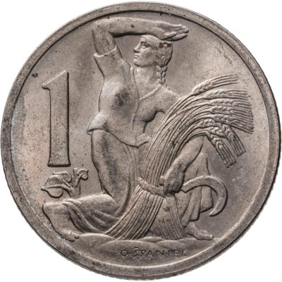купить Чехословакия 1 крона (crown) 1937