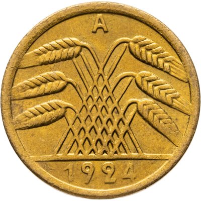 купить Германия 50 рентенпфеннигов 1924 A