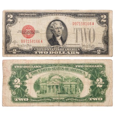 купить США 2 доллара 1928 series 1928 G