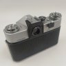 Купить Фотоаппарат "Зенит-В" с объективом "Индустар-50-2" в оригинальном кофре, металл, пластик, кожа, стекло, Красногорский механический завод (КМЗ), СССР, 1970 г.