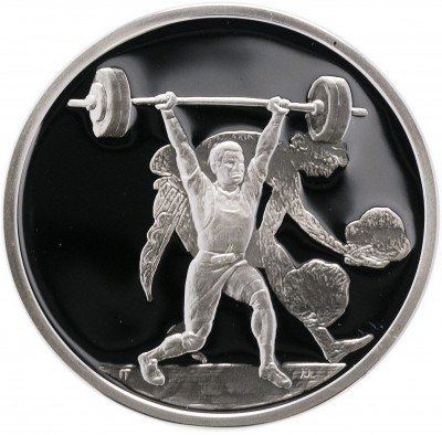 Купить Греция 10 евро 2004 "XXVIII летние Олимпийские Игры, Афины 2004 - Тяжёлая атлетика"