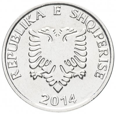купить Албания 5 леков (leke) 2014 "Герб Албании"