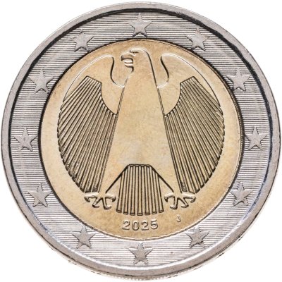 купить Германия 2 евро 2025 Двор J