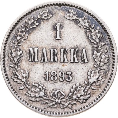 купить 1 марка 1893 L Российская Финляндия