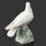 Купить Статуэтка "Голубь", автор Вера Григорьевна Филянская (1900-1982 гг.), фаянс, роспись, Конаковский фаянсовый завод им. М.И. Калинина (ЗиК Конаково), СССР, 1962-1970 гг.
