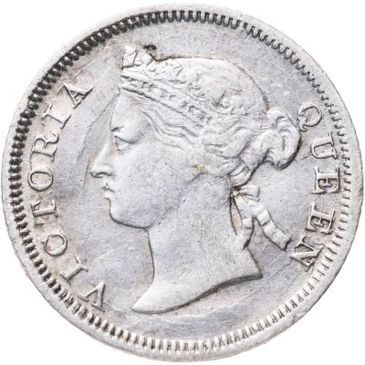купить Гонконг 5 центов (cents) 1868