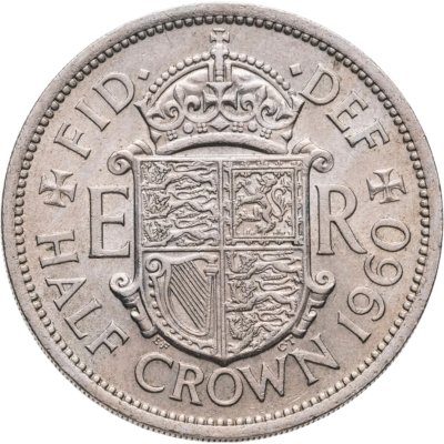 купить Великобритания 1/2 кроны (crown) 1960