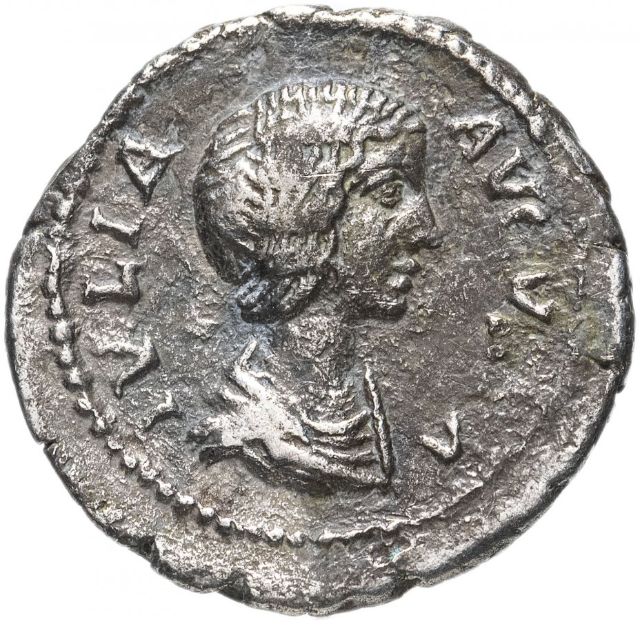 купить Римская империя, Юлия Домна, жена Септимия Севера, 196-211 годы, Денарий. (Юнона)