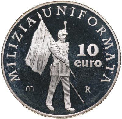 купить Сан-Марино 10 евро (euro) 2005 "Униформа милиции"