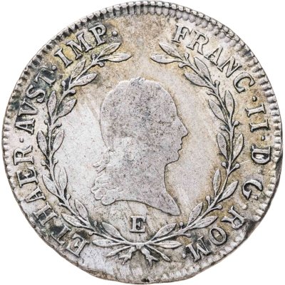 купить Австрия 20 крейцеров 1805, знак монетного двора "E" - Карлсбург