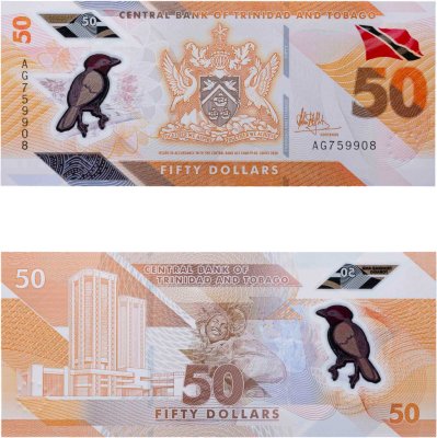 купить Тринидад 50 долларов 2020 Пластик