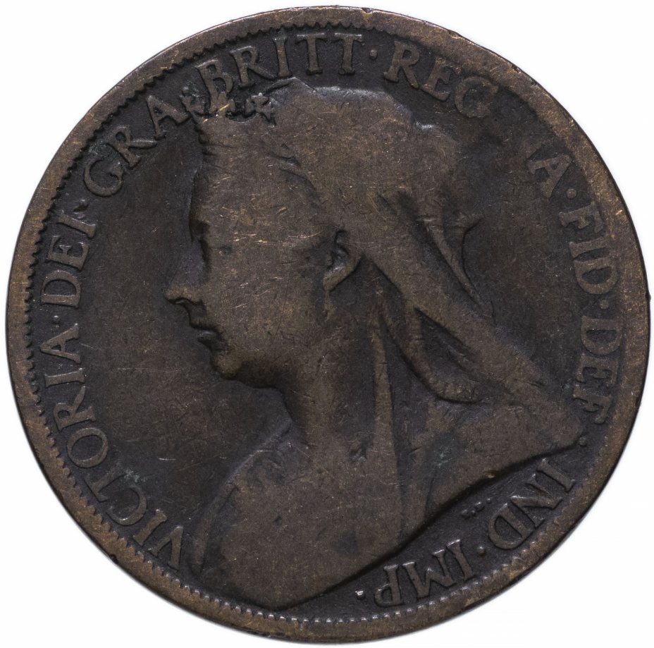 купить Великобритания  1 пенни 1895-1901 периода правления королевы Виктории