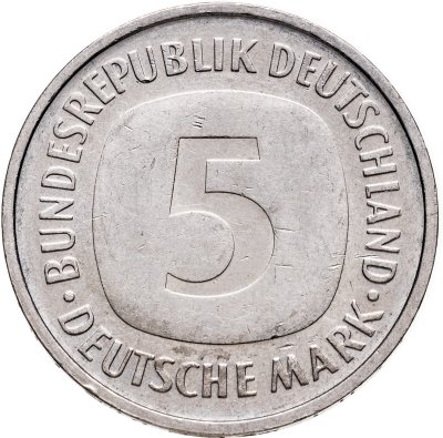 купить Германия 5 марок 1991