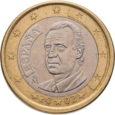 купить Испания 1 евро (euro) 2002