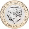Купить Остров Мэн 2 фунта (pounds) 2025 "250 лет со дня рождения Джейн Остин. Гордость и предубеждение"