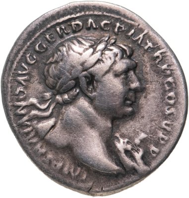 купить Римская империя, Траян, 98-117 Годы, Денарий. (Пация)