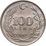 Купить Турция 100 лир (lira) 1987