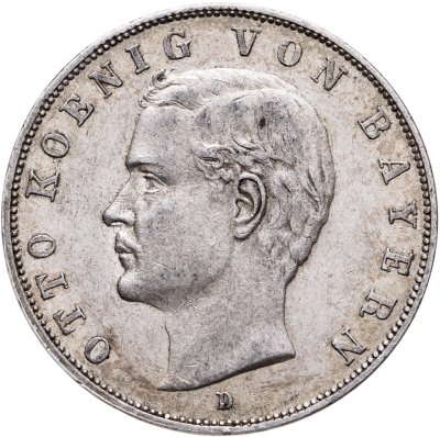 купить Германия (Империя) 3 марки (mark) 1912 D Бавария