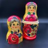 Купить Матрёшка, дерево, СССР, 1980-1990 гг.
