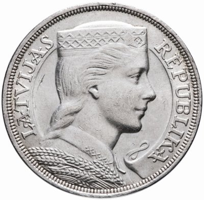 купить Латвия 5 латов 1929