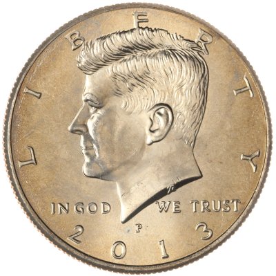 купить США 50 центов (1/2 доллара, half dollar) 2013 P Kennedy Half Dollar знак монетного двора: "P" - Филадельфия