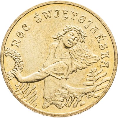 купить Польша 2 злотых 2006 "Иван Купала (Noc Świętojańska)"