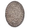 Купить Германия, Брауншвейг-Люнебург 2/3 талера 1745, отметка монетного двора "CPS" - Клаусталь