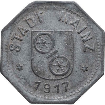 купить Германия "Майнц" 10 пфеннигов 1917 нотгельд