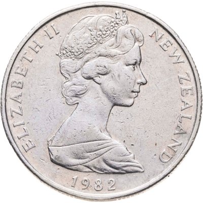 купить Новая Зеландия 50 центов (cents) 1982