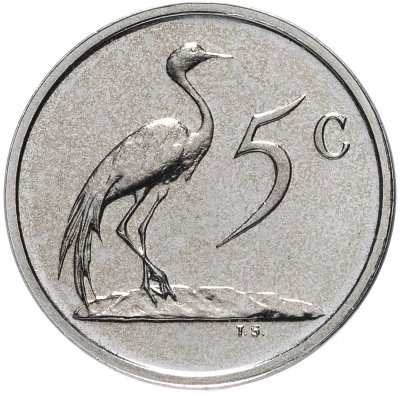 купить ЮАР 5 центов (cents) 1988