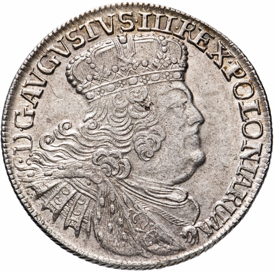 купить Польское королевство 1 орт 1755 Август III