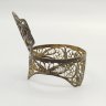 Купить Оплетка для солонки в технике ажурная скань, металл, СССР, 1960-1980 гг.