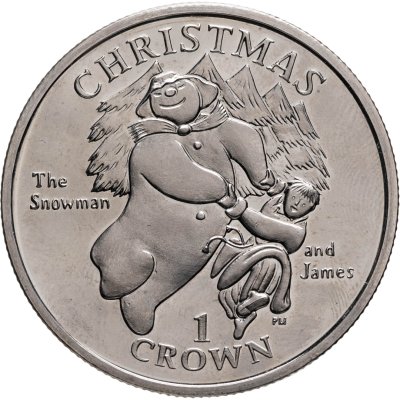 купить Остров Мэн 1 крона 2008 "Рождество"