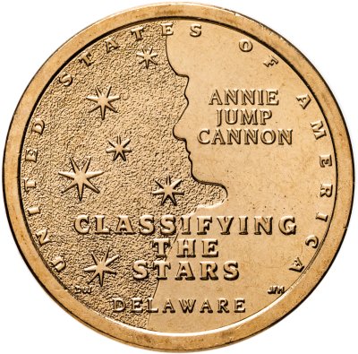 купить США 1 доллар 2019 D "Классификация звезд, Энни Кэннон (Делавэр)"