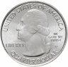 Купить США 1/4 доллара (25 центов, квотер) 2018 — "Национальный парк Вояджерс, Миннесота " (43-й парк), знак монетного двора: "D" - Денвер