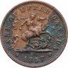 Купить Канадские провинции 1/2 пенни (half penny) 1857