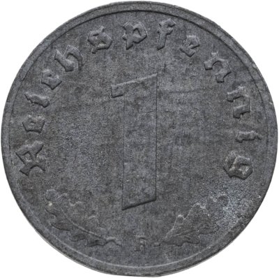 купить Германия, Третий рейх 1 рейхспфенниг (reichspfennig) 1942