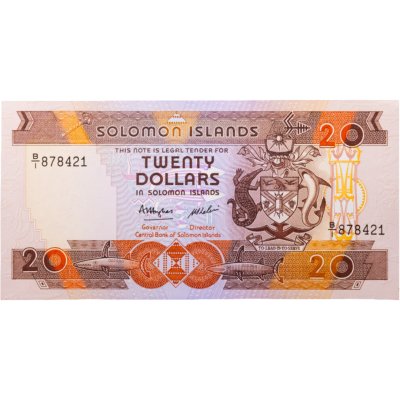 купить Соломоновы острова 20 долларов 2002-2009